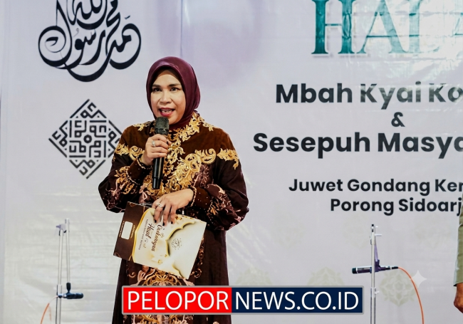 Peringati Haul Ke-69 Mbah Kyai Kalam, Ribuan Warga Juwetkenongo Sidoarjo Larut Dalam Doa Bersama