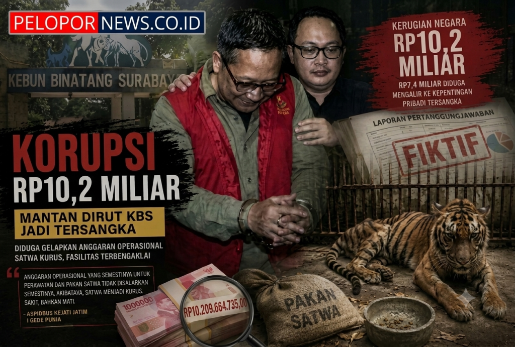 Korupsi Rp10,2 Miliar di Kebun Binatang Surabaya, Mantan Dirut Jadi Tersangka Hingga Satwa Terlantar