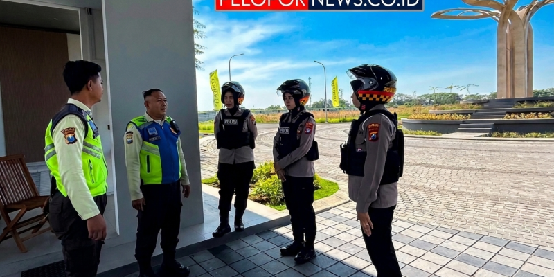 Polwan Jenggala Presisi Polresta Sidoarjo Masifkan Patroli Kamtibmas
