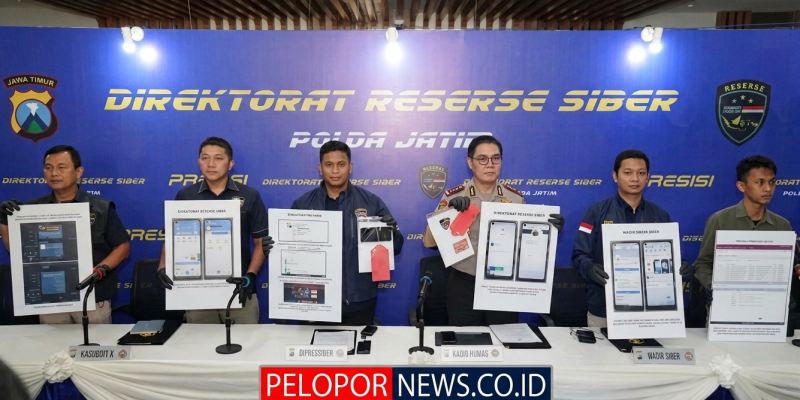 Polda Jatim Bongkar Peretasan 260 Website, Tersangka Jual Domain Untuk Promosi Judi Online