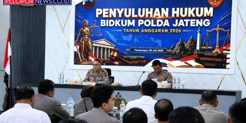 Tingkatkan Profesionalisme Penyidik, Bidkum Polda Jateng Gelar Penyuluhan Hukum di Polres Pekalongan