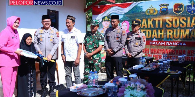 Polres Pekalongan Resmikan Bedah Rumah Nenek Duriyah, Hadiah Hari Bhayangkara ke-80 untuk Warga