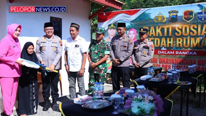 Polres Pekalongan Resmikan Bedah Rumah Nenek Duriyah, Hadiah Hari Bhayangkara ke-80 untuk Warga