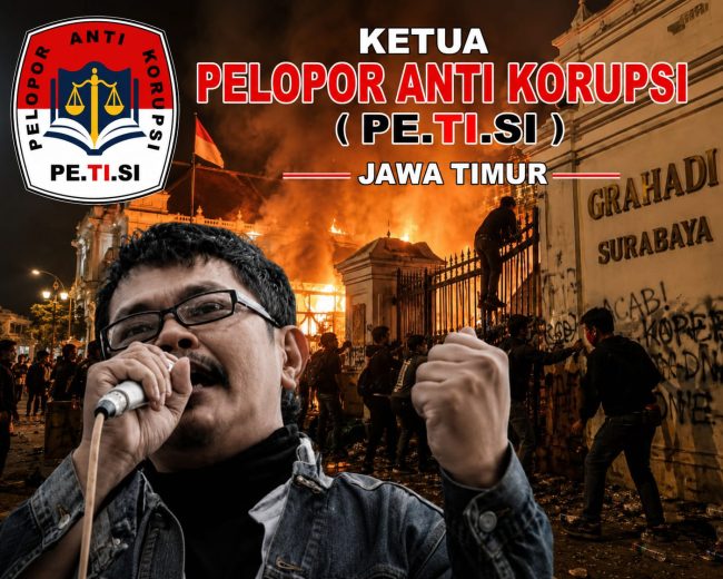 Eko Gagak Ketua PETISI Jatim : Krisis Kala Kekecewaan Publik Mengaburkan Batas Moral