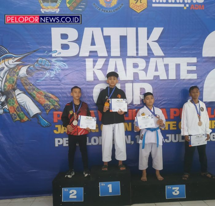 Borong 35 Medali, Tim Karate Bhayangkara Polres Batang Sabet Juara Umum 2 di Piala Walikota Pekalongan