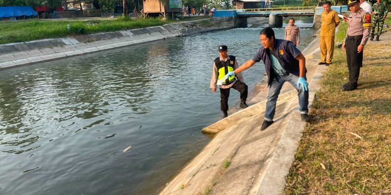 Warga Sidomulyo Digegerkan Penemuan Jenazah di Sungai Pengairan, Polisi Pastikan Tak Ada Unsur Pidana