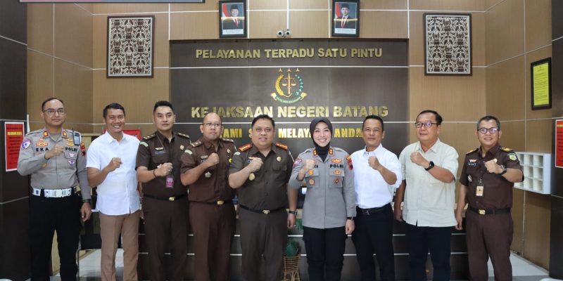 Perkuat Sinergitas Antar Penegak Hukum, Kapolres Batang Sambangi Kejaksaan Negeri di Wilayah Batang