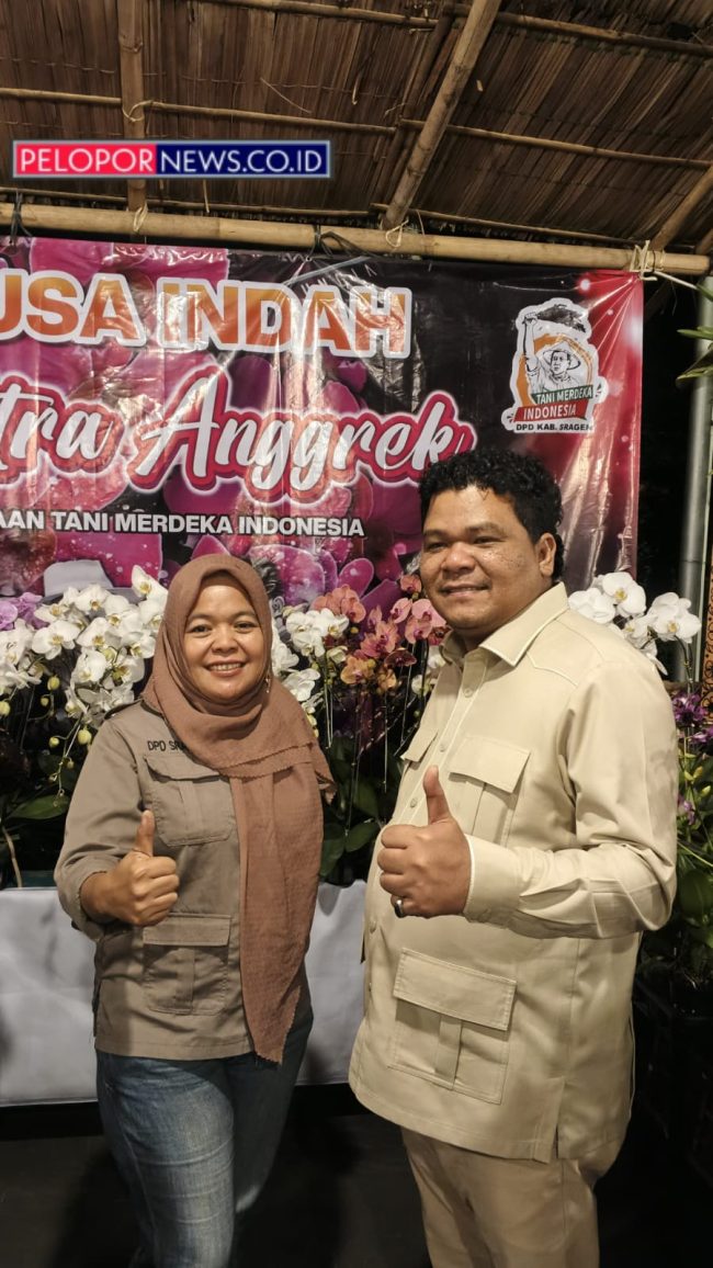 Wamentan Sudaryono dan Ketum TMI Don Muzakir Hadiri Festival Anggrek Sragen