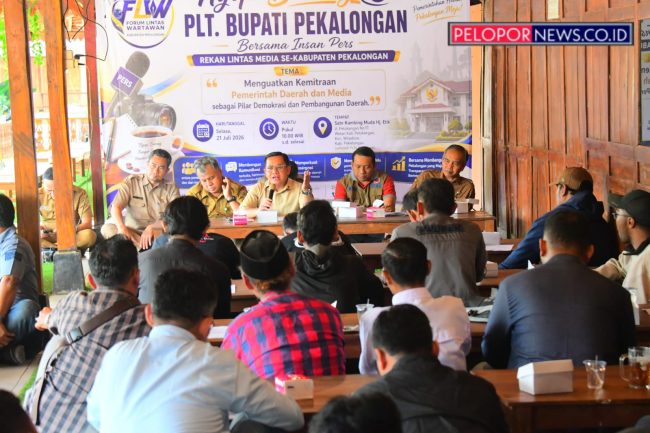 Ngopi Bareng Wartawan, Sukirman Beberkan Komitmen Transparansi dan Keterbukaan Pemkab Pekalongan
