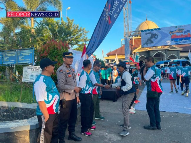 Polres Pekalongan Amankan Fun Run Milad ke-7 UMPP, Ribuan Peserta Berlari Aman dan Lancar
