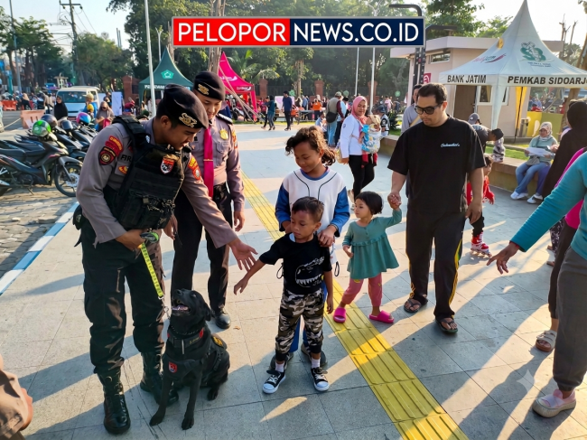 Polisi Berikan Rasa Aman dan Nyaman Aktivitas Warga di Akhir Pekan