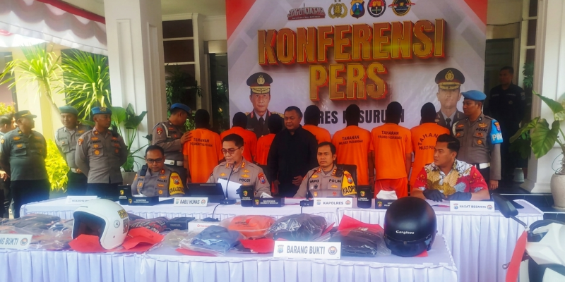 Gerak Cepat Polres Pasuruan Amankan Tujuh Tersangka Dalam Kasus Kekerasan di Jalur Malang – Surabaya