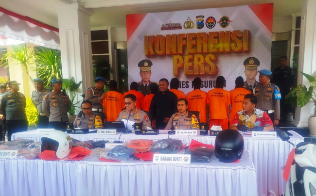 Gerak Cepat Polres Pasuruan Amankan Tujuh Tersangka Dalam Kasus Kekerasan di Jalur Malang – Surabaya