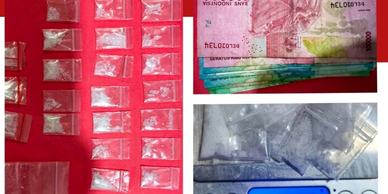 Satresnarkoba Polres Pelabuhan Tanjung Perak Tangkap Pengedar Narkoba