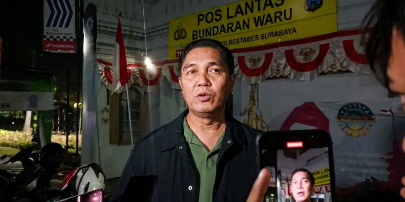 Polda Jatim Pastikan Situasi Surabaya Kondusif dan Terkendali Pascakejadian di Dua Pos Lantas