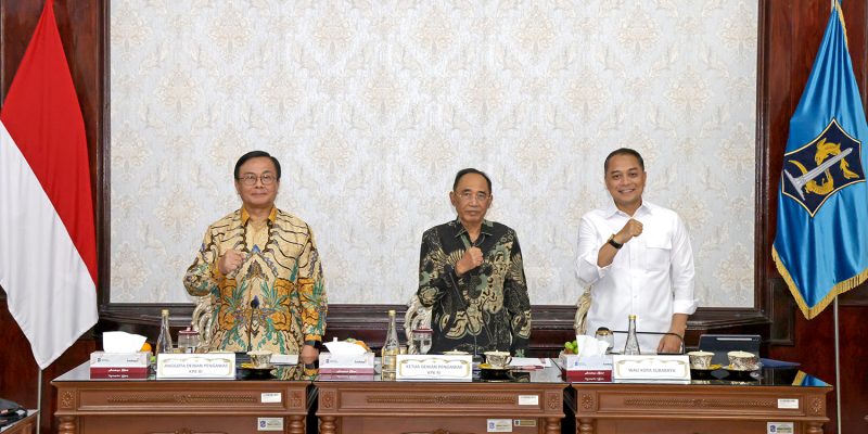 Pemkot Surabaya Sambut Dewan Pengawas KPK, Wali Kota Eri Cahyadi Bahas Optimalisasi Aset Hibah Barang Rampasan