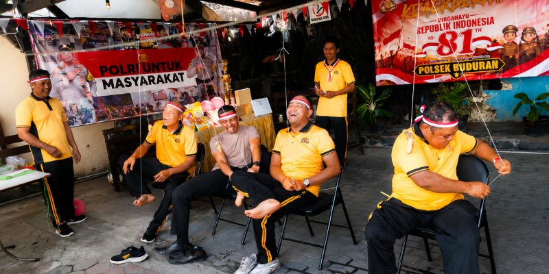 Polsek Buduran Gelar Lomba HUT RI Ke-81