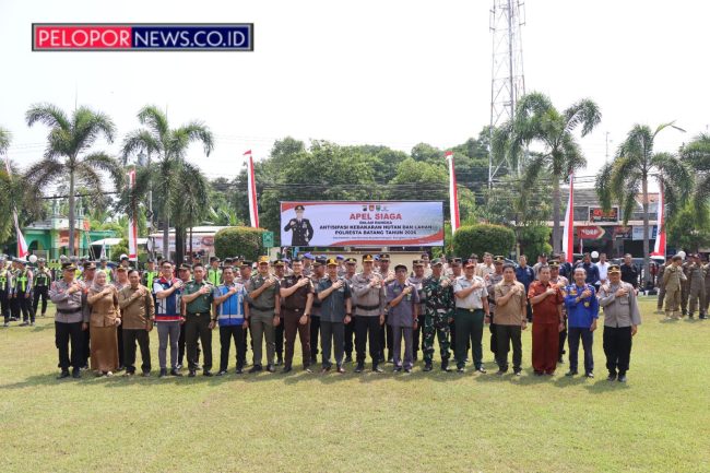 Apel Siaga Karhutla 2026, Polresta Batang Perkuat Sinergi Cegah Kebakaran Hutan dan Lahan