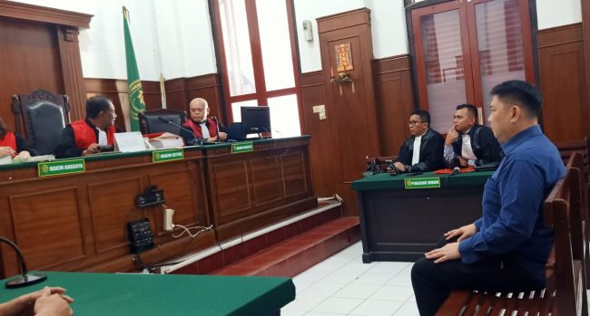 Gegara Replik JPU Belum Siap, Sidang Terdakwa Tahanan Kota Santoso Dirut PT.BPI Ditunda