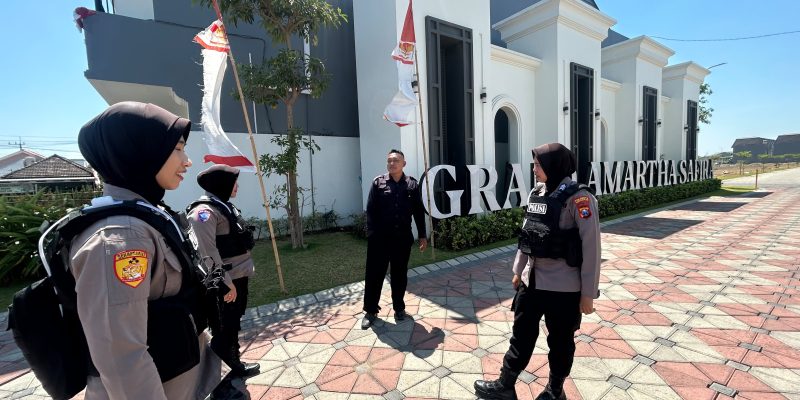 Patroli Polwan Jenggala Presisi Polresta Sidoarjo Sasar Sejumlah Titik, Pastikan Situasi Wilayah Kondusif