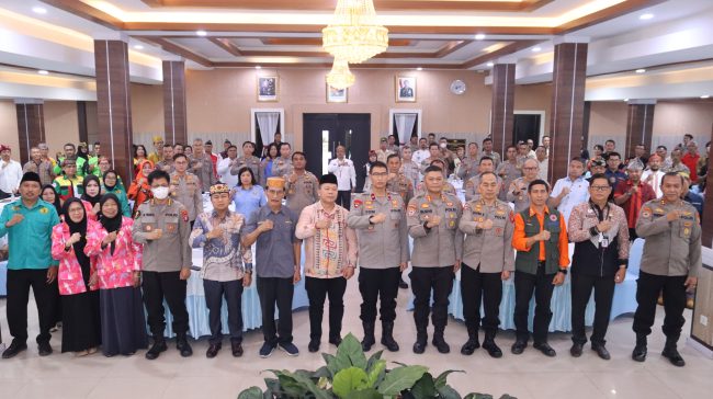 Gelar FSK Bersama Ormas dan Kommas, Wakapolda Kalteng Ajak Perkuat Sinergi Jaga Kamtibmas dan Cegah Karhutla