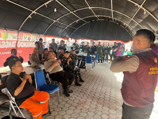 Polda Kalteng Perkuat Mental Pejuang Karhutla, Tim Psikologi Turun ke Posko