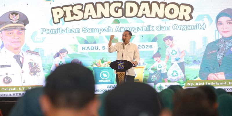 Wali Kota Eri Instruksikan ASN Surabaya Pilah Sampah dari Rumah