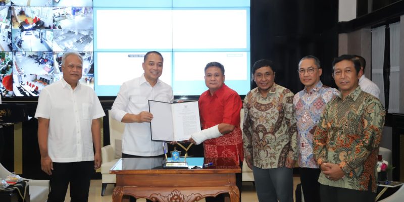 Wali Kota Eri Minta Direksi PAM Surya Sembada Percepat Aliran Air Bersih hingga ke Kampung