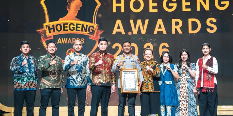 Kapolresta Sidoarjo Raih Hoegeng Awards