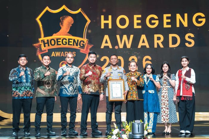 Kapolresta Sidoarjo Raih Hoegeng Awards