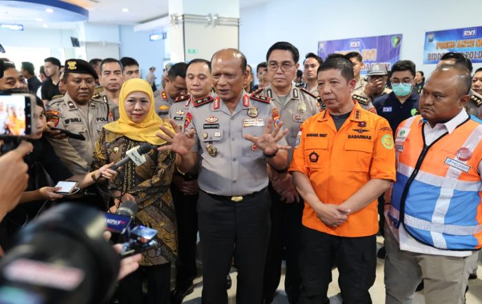 Kapolda Jatim Tinjau Korban KMP Mutiara