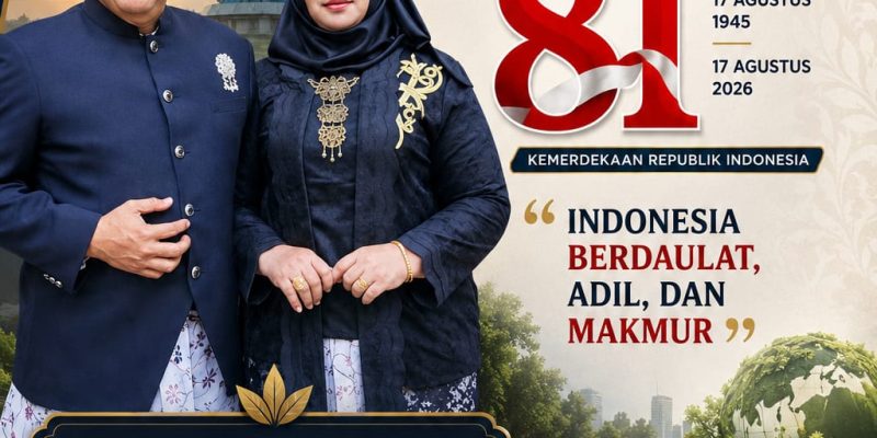 Kepala Dinas Lingkungan Hidup Kabupaten Lamongan Mengucapkan Dirgahayu Republik Indonesia ke-81