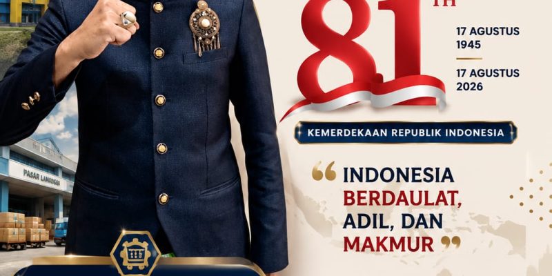 Anang Taufik, S.STP., M.Si. Mengucapkan Dirgahayu Republik Indonesia ke-81