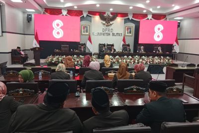 Menyambut HUT RI ke-81, DPRD Kabupaten Blitar Simak Pidato Kenegaraan Presiden Prabowo