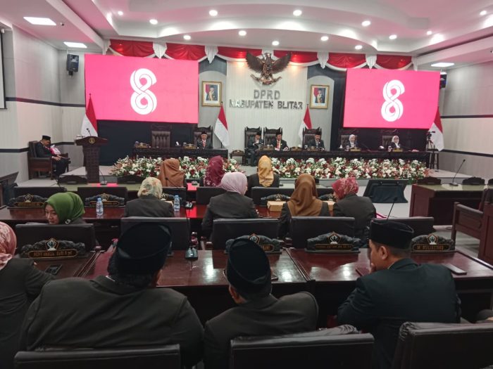 Menyambut HUT RI ke-81, DPRD Kabupaten Blitar Simak Pidato Kenegaraan Presiden Prabowo
