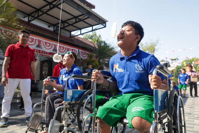Dinsos Surabaya Gelar Lomba Agustusan untuk Anak Disabilitas
