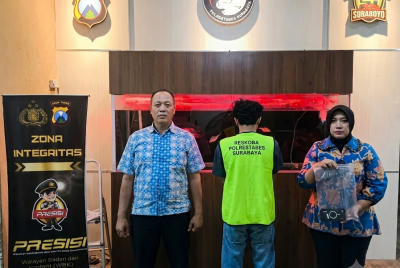 Rumah Kontrakan di Sambikerep Dijadikan Gudang Sabu, Pengedar Asal Lamongan Diringkus Polisi