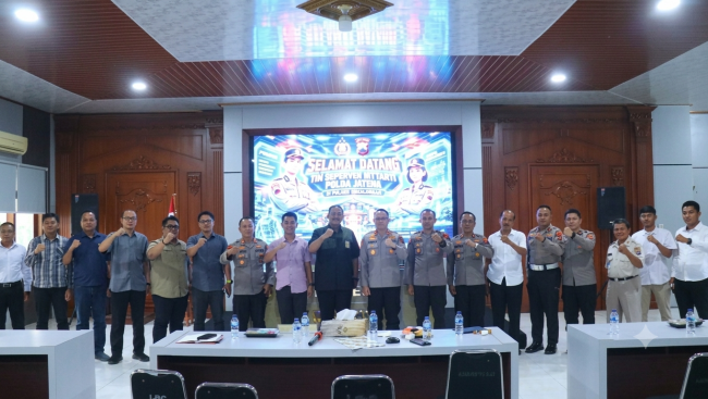 Supervisi Dit Tahti Polda Jateng di Polres Pekalongan, Soroti Pengamanan dan Barang Terlarang di Tahanan