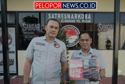 Satresnarkoba Polres Pelabuhan Tanjung Perak Gagalkan Peredaran 65,51 Gram Sabu Siap Edar di Surabaya