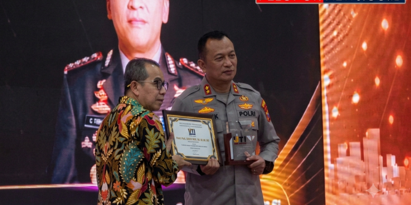 Kapolresta Sidoarjo Raih IJTI Awards 2026, Dinilai Transparan Kelola SPPG