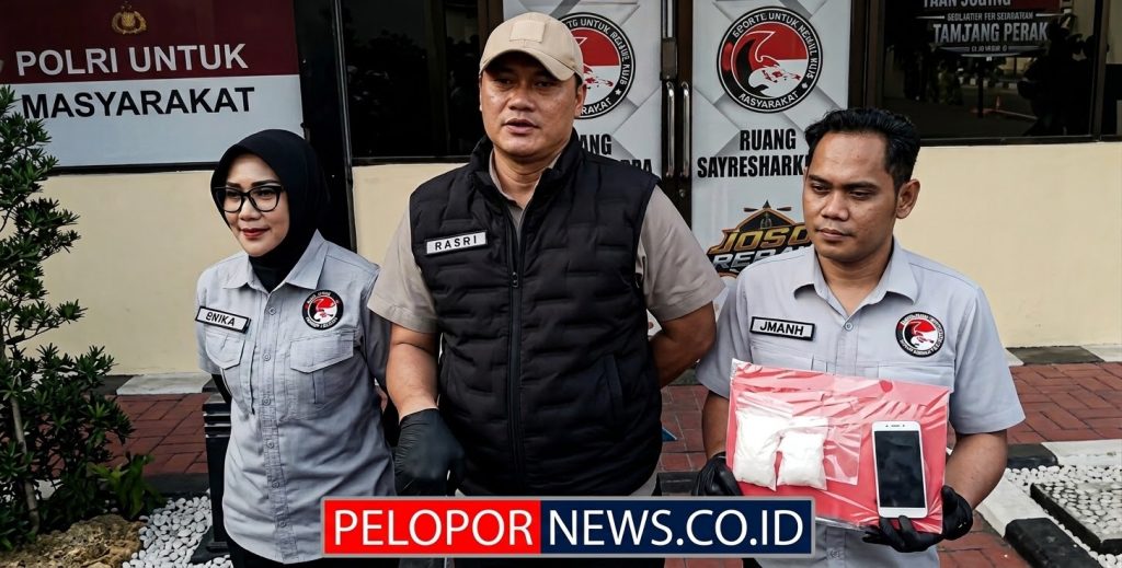 Tergiur Upah dan Sabu Gratis, Kurir Narkoba di Surabaya Ditangkap Polisi