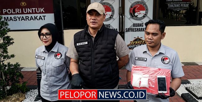 Tergiur Upah dan Sabu Gratis, Kurir Narkoba di Surabaya Ditangkap Polisi
