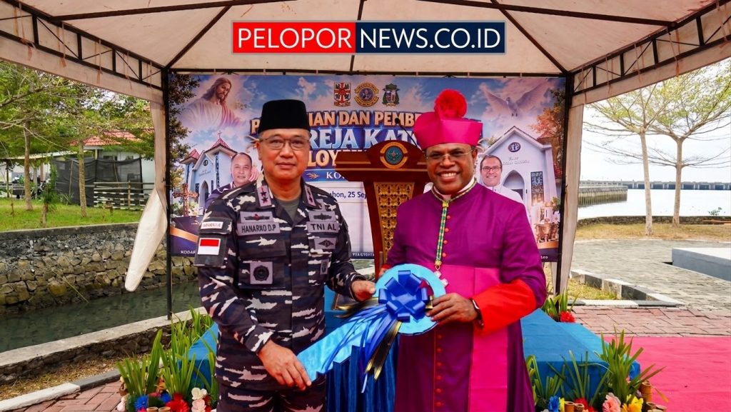 Dankodaeral IX dan Uskup Amboina Resmikan Gereja Katolik Santo Aloysius Gonzaga di Kesatrian TNl AL Tawiri