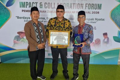 Unggul dalam Sinergi Lintas Instansi, Surabaya Raih Predikat Kota Wakaf Kolaboratif Terbaik 2026