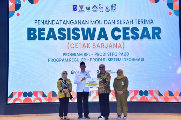 Pemkot Surabaya-Baznas Salurkan Beasiswa S1 RPL untuk Guru PAUD