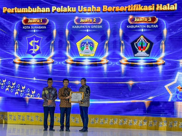 Surabaya Sabet Empat Penghargaan Syariah Award Jatim 2026, 6.139 UMKM Bersertifikat Halal