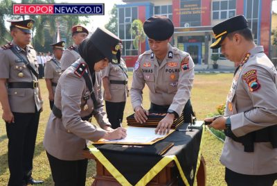 Rotasi Jabatan Strategis, Polresta Batang Gelar Sertijab Sejumlah Kasat dan Kapolsek Jajaran
