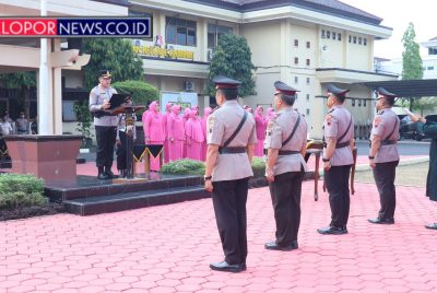 Gerbong Mutasi Polres Pekalongan Bergerak, AKBP Rachmad C. Yusuf Minta Pejabat Baru Segera Adaptasi