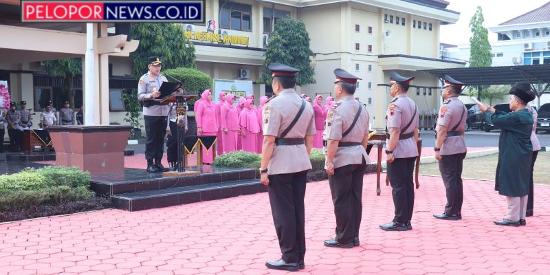 Gerbong Mutasi Polres Pekalongan Bergerak, AKBP Rachmad C. Yusuf Minta Pejabat Baru Segera Adaptasi