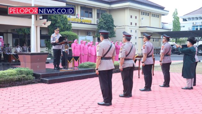Gerbong Mutasi Polres Pekalongan Bergerak, AKBP Rachmad C. Yusuf Minta Pejabat Baru Segera Adaptasi